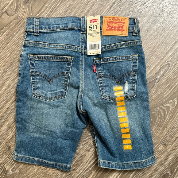 Boys Levi’s 511 shorts (slim short) size 7 - NWT - Picture 3 of 3